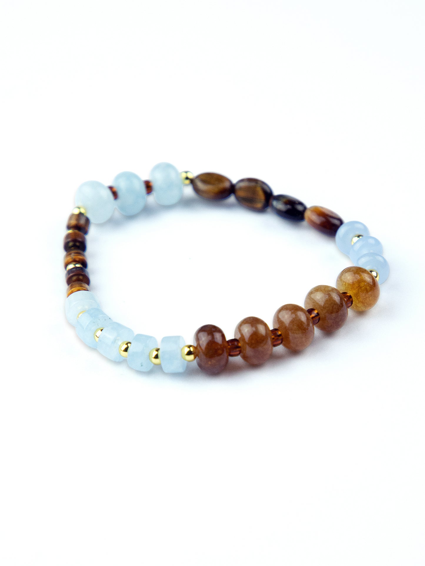 Blue & Brown Combo Bracelet
