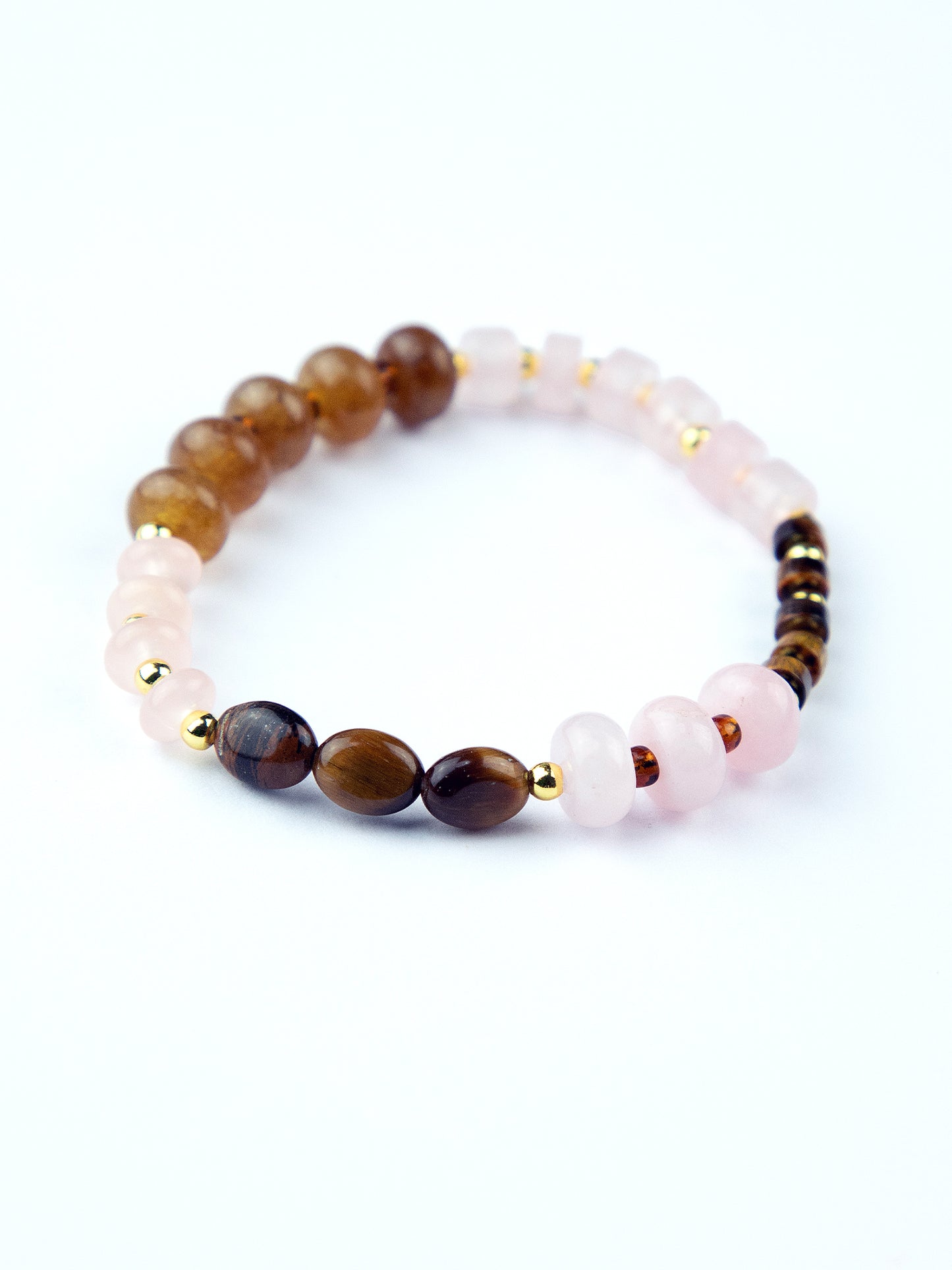 Pink & Brown Combo Bracelet