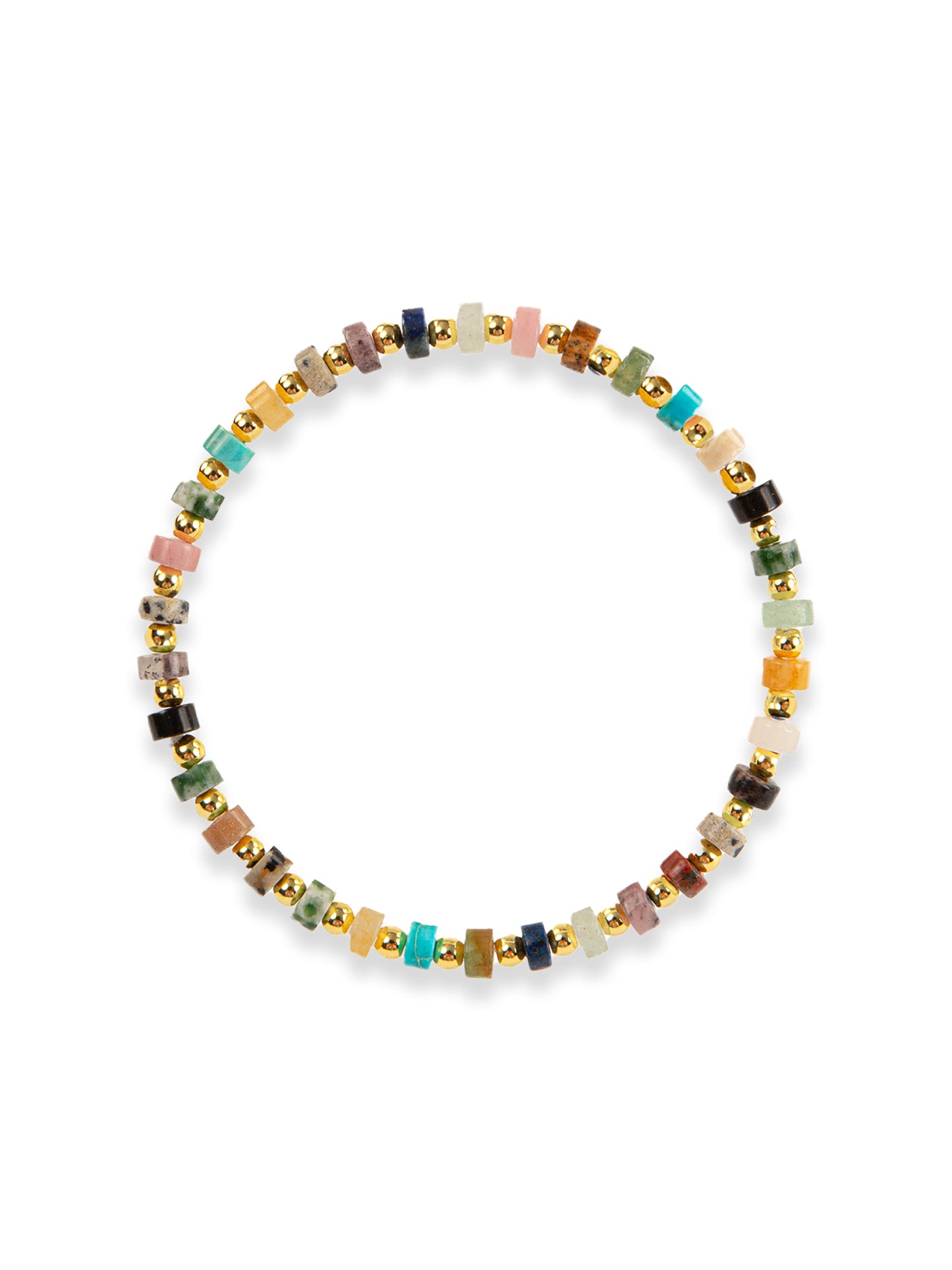 Gold Mixed Gemstones
