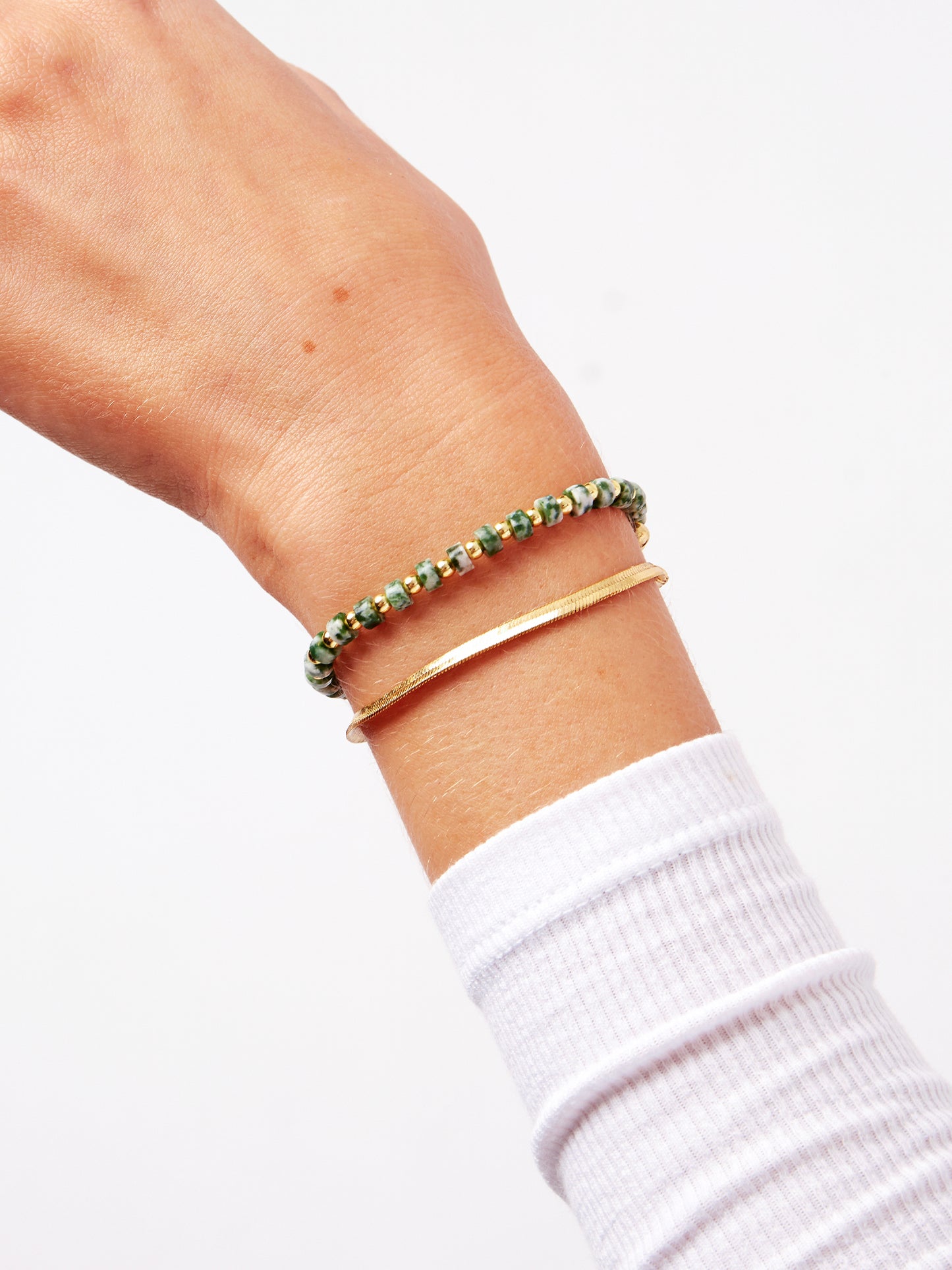 Gold Green Spot Jasper