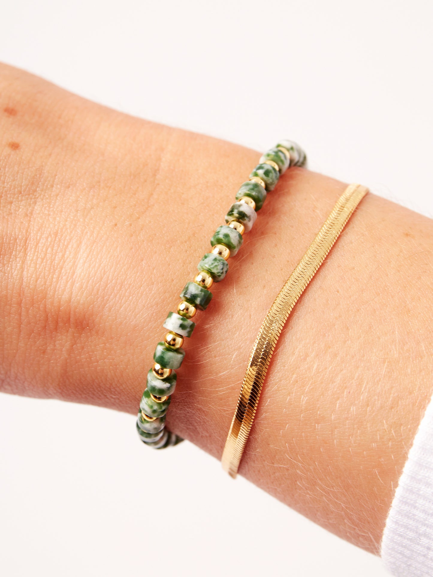 Gold Green Spot Jasper