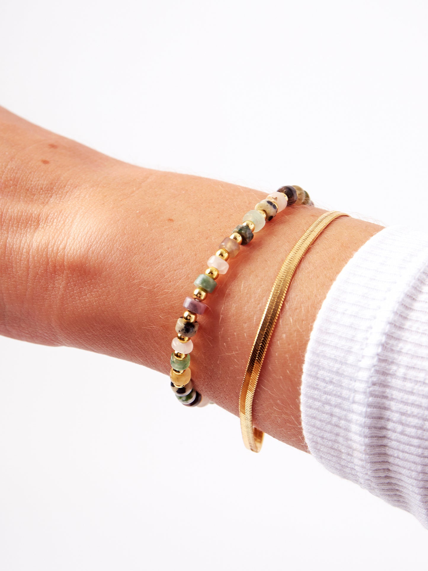Gold Mixed Gemstones