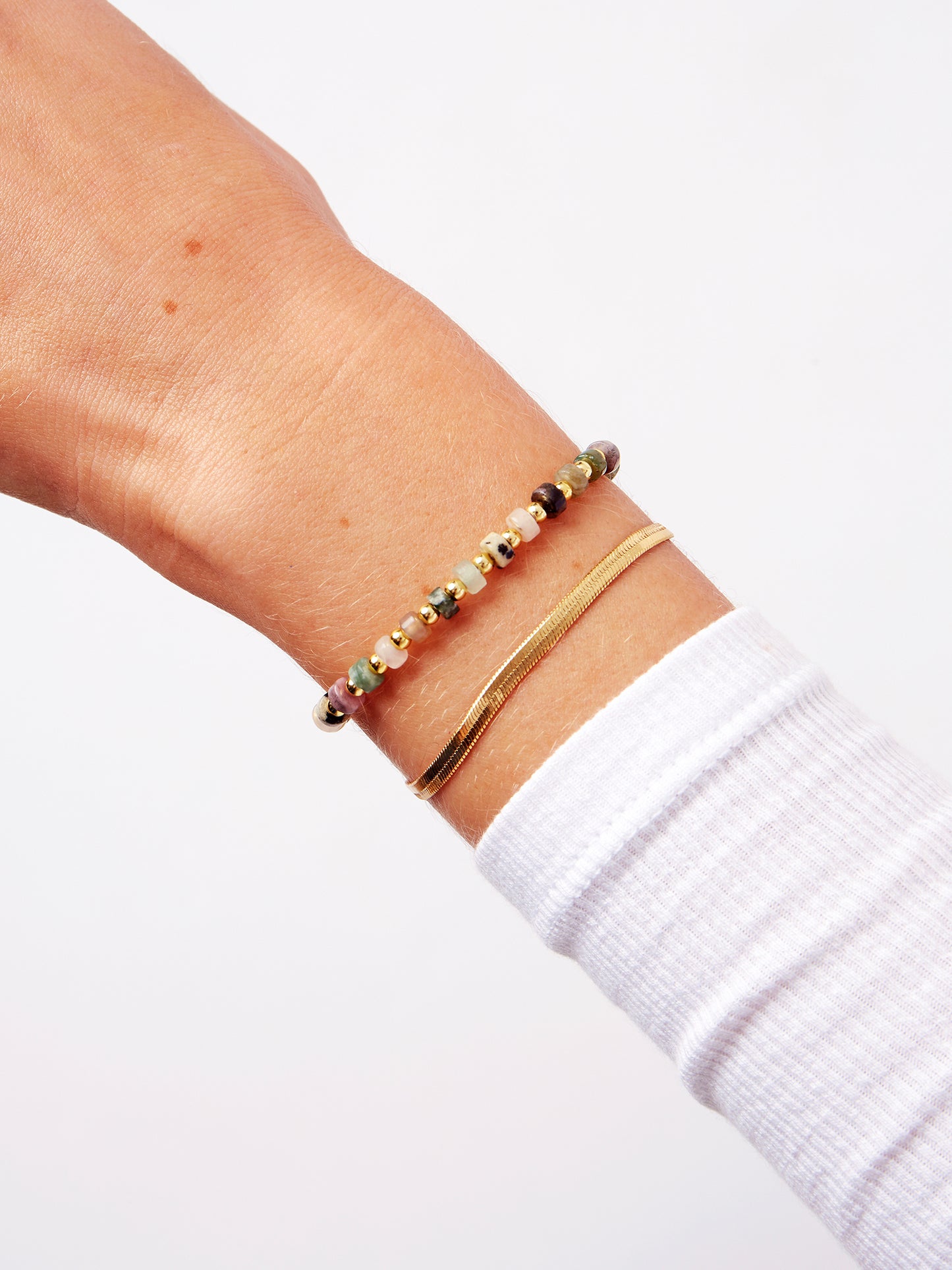 Gold Mixed Gemstones