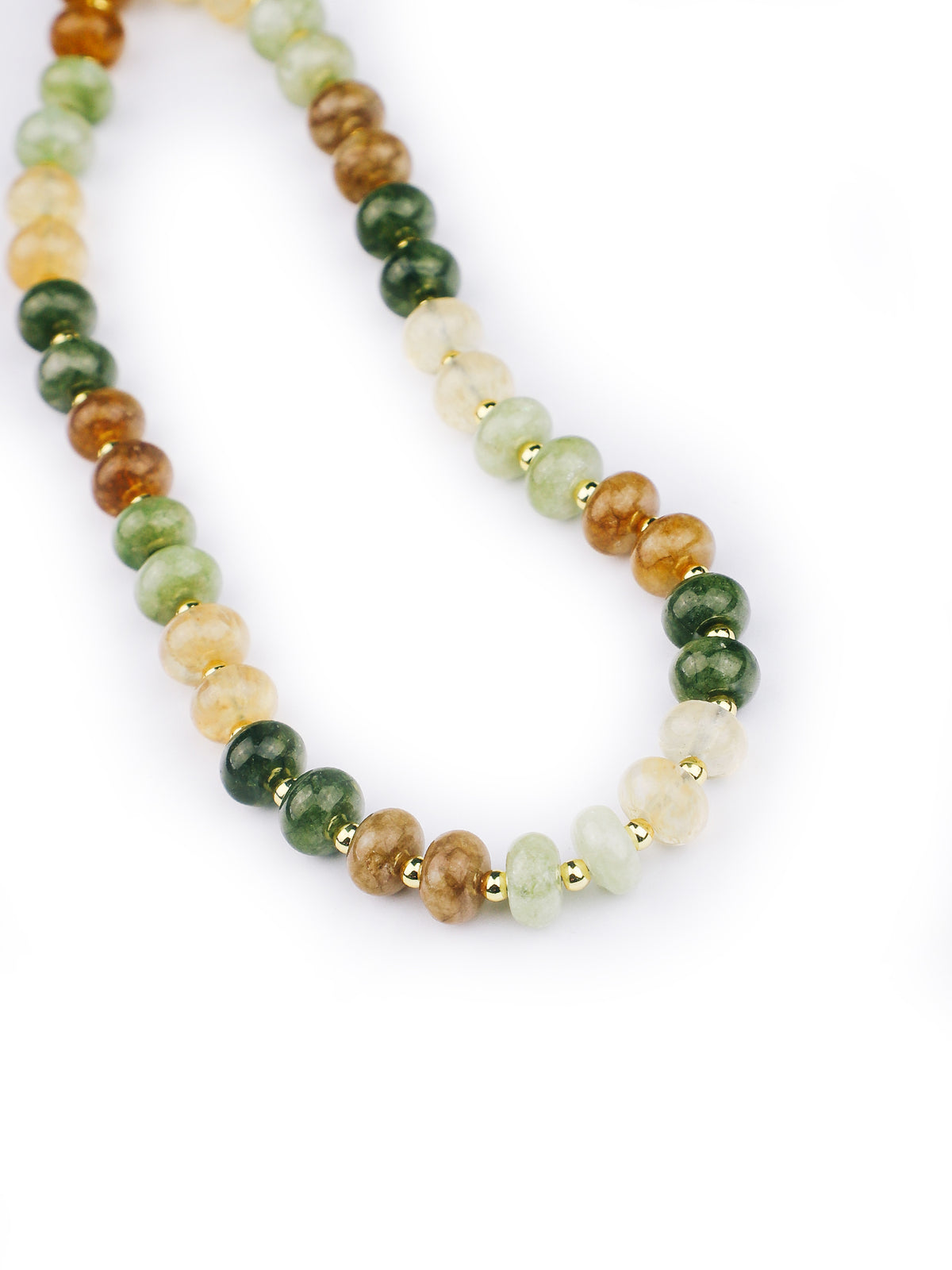 Brown Green and Citrine, Phone Charm