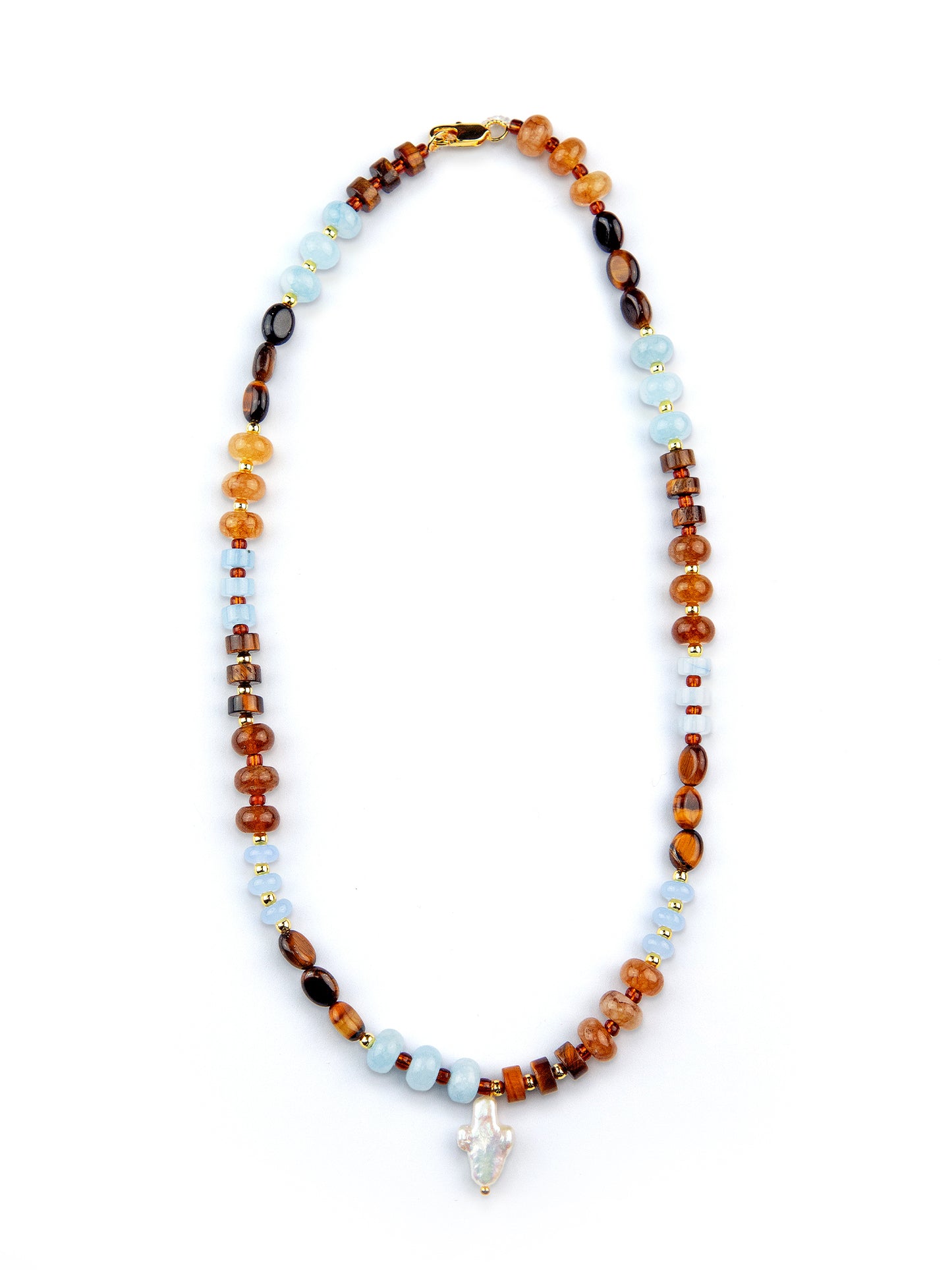 Blue & Brown Combo Cross