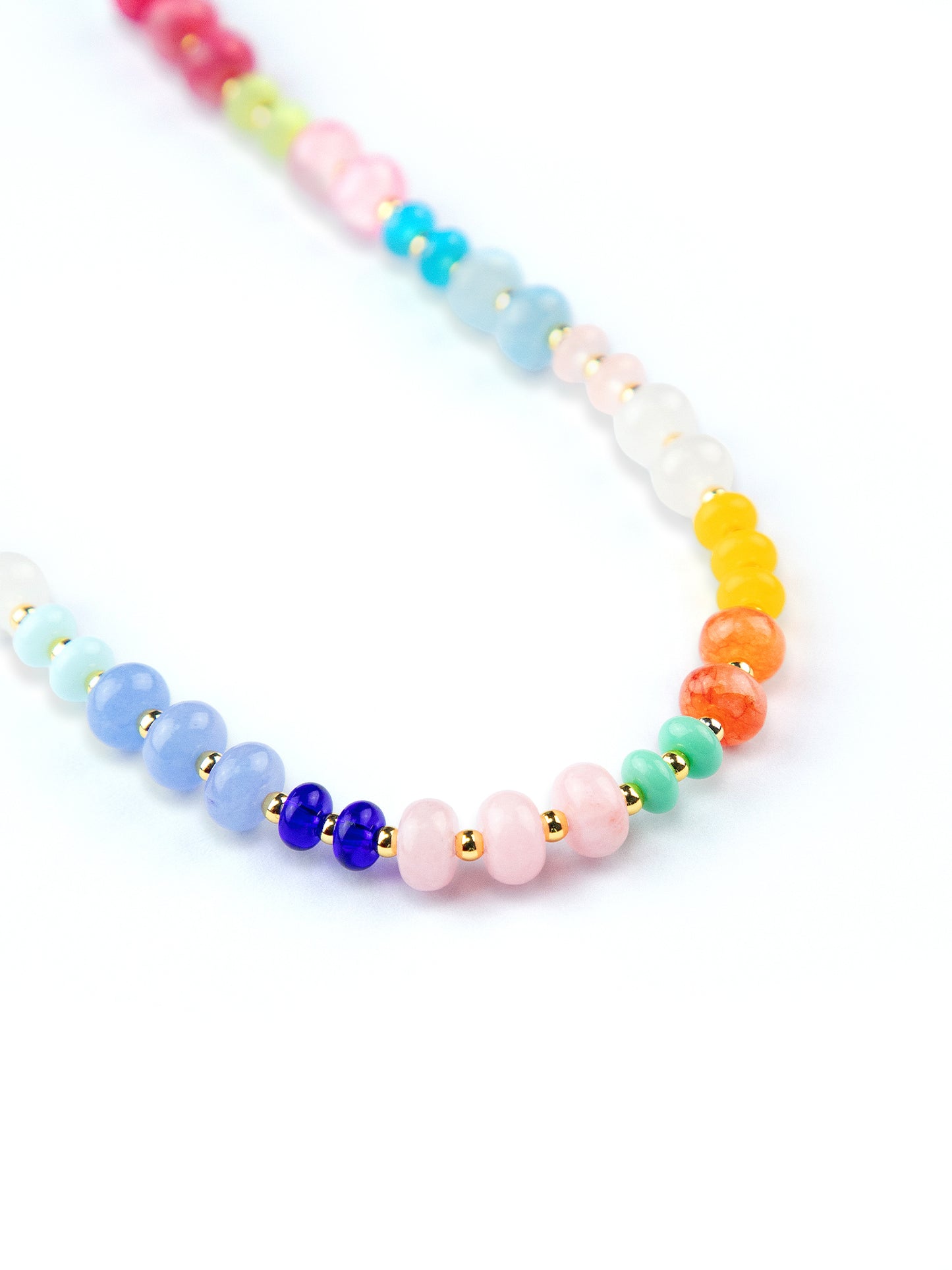 Mixed Multi Candy Necklace