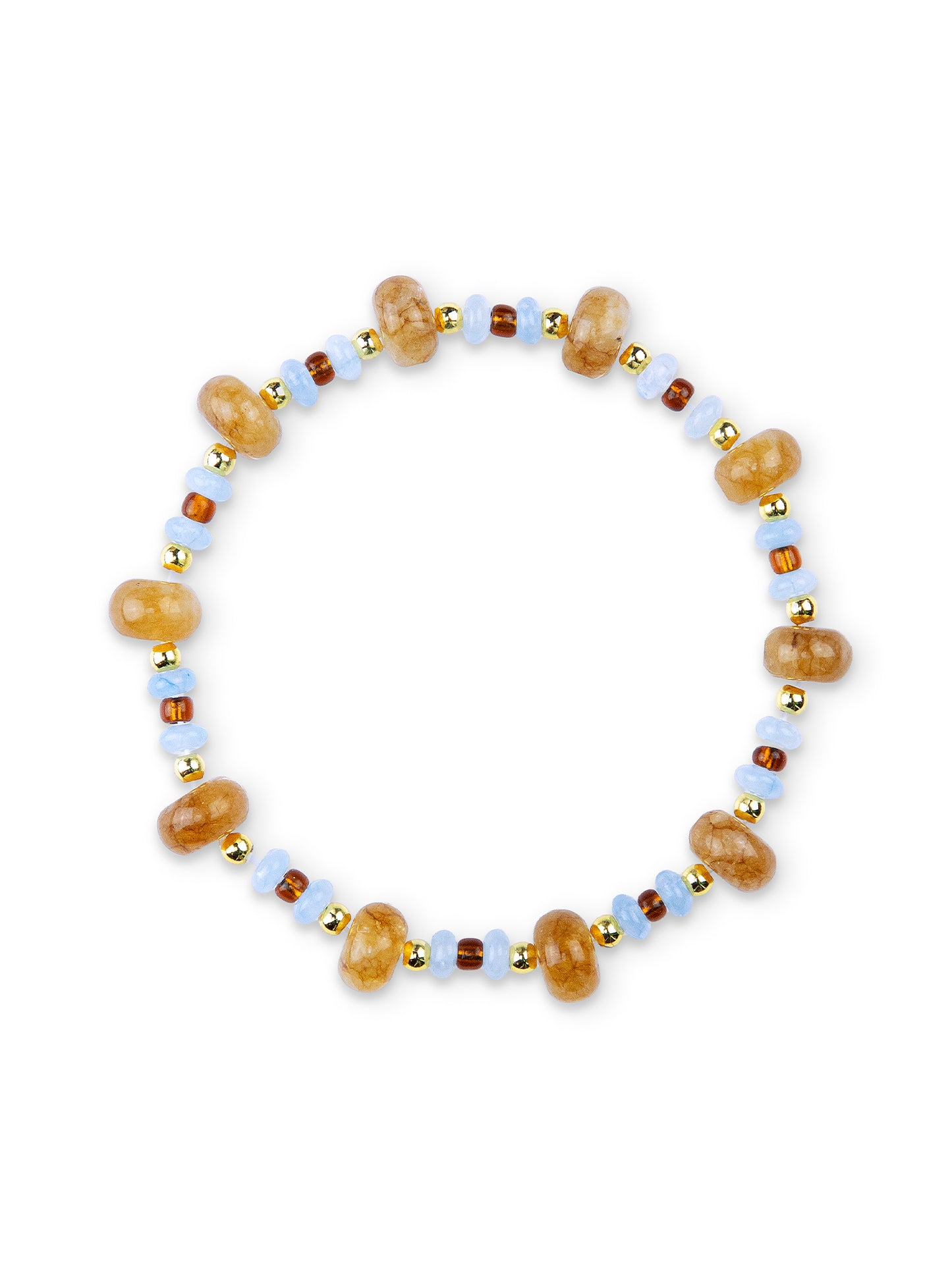 Blue & Brown Harmony Bracelet