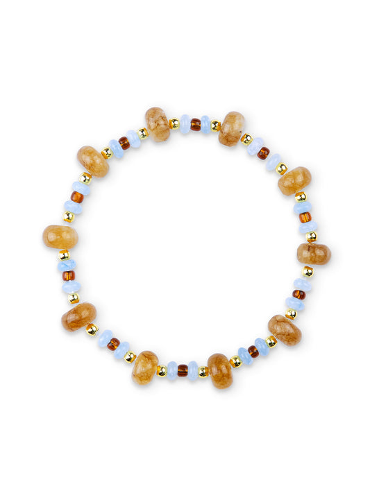 Blue & Brown Harmony Bracelet