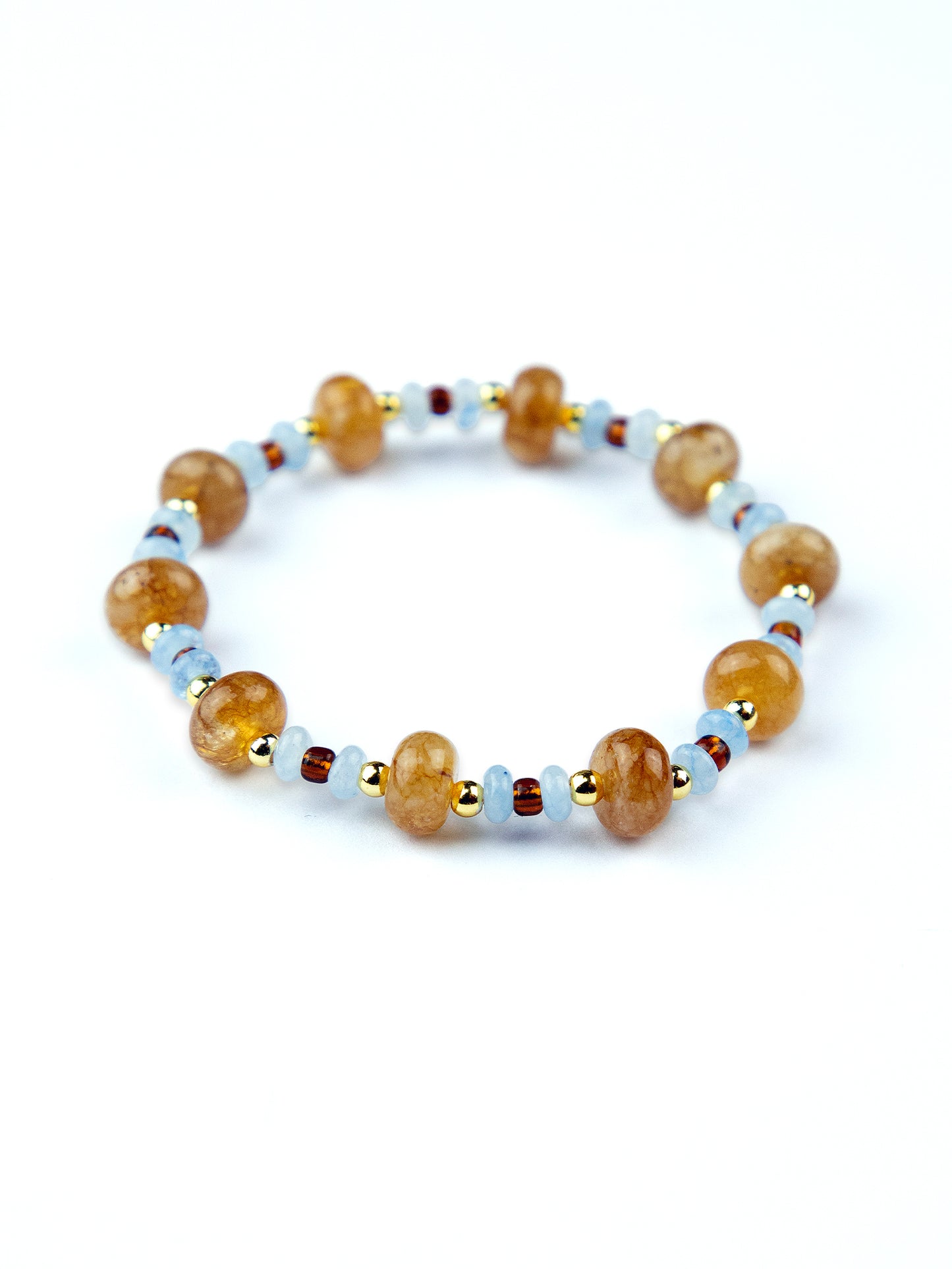 Blue & Brown Harmony Bracelet