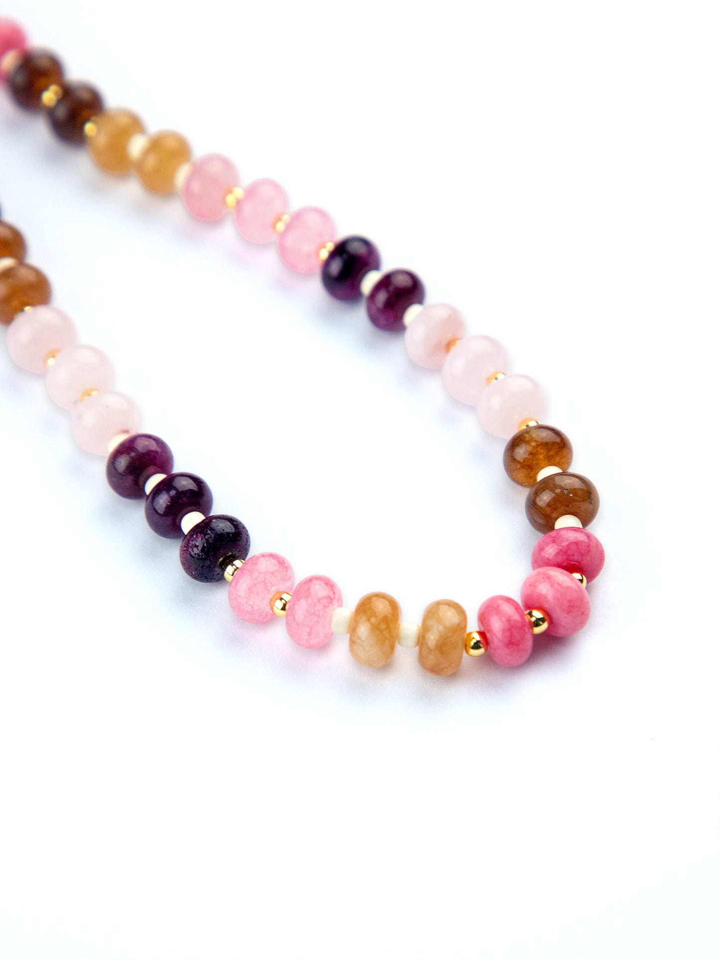 Plum, Pink & Brown Phone Charm