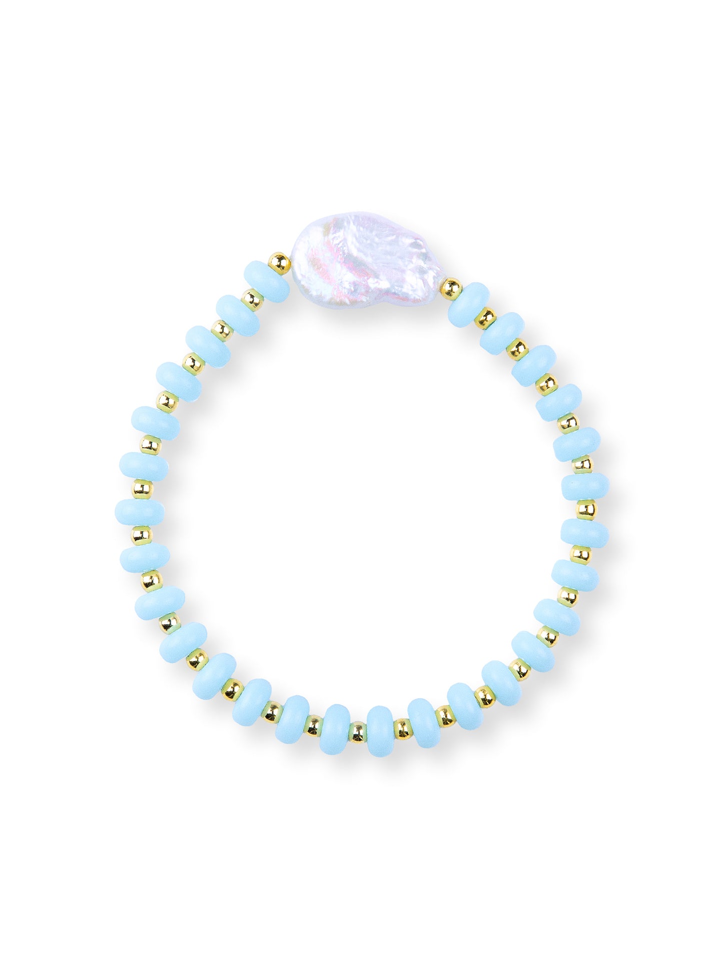 Turquoise Pearl Bracelet