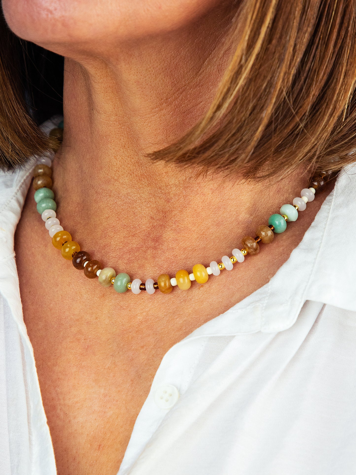 Neutral Candy Necklace