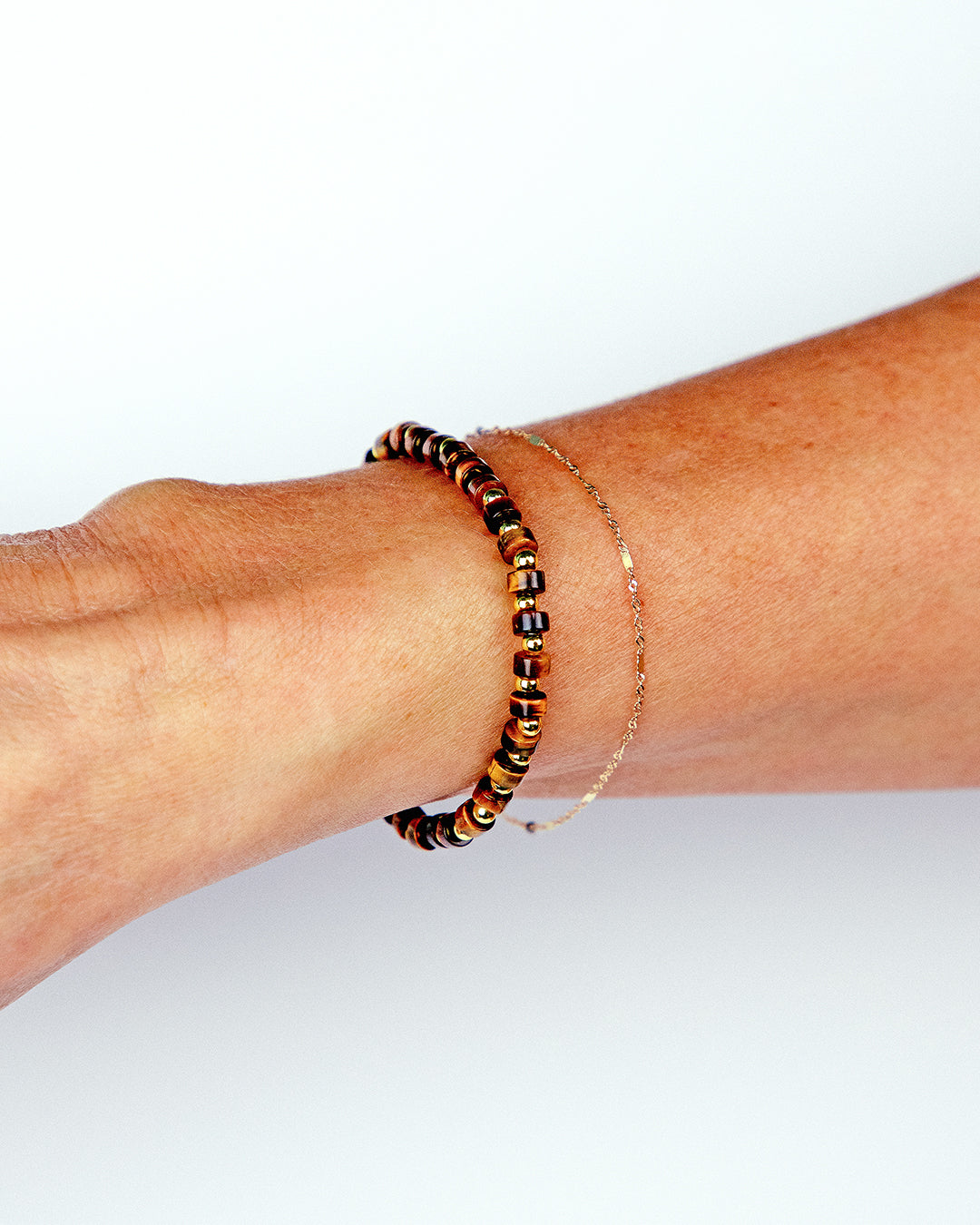 Gold Tiger Eye Bracelet